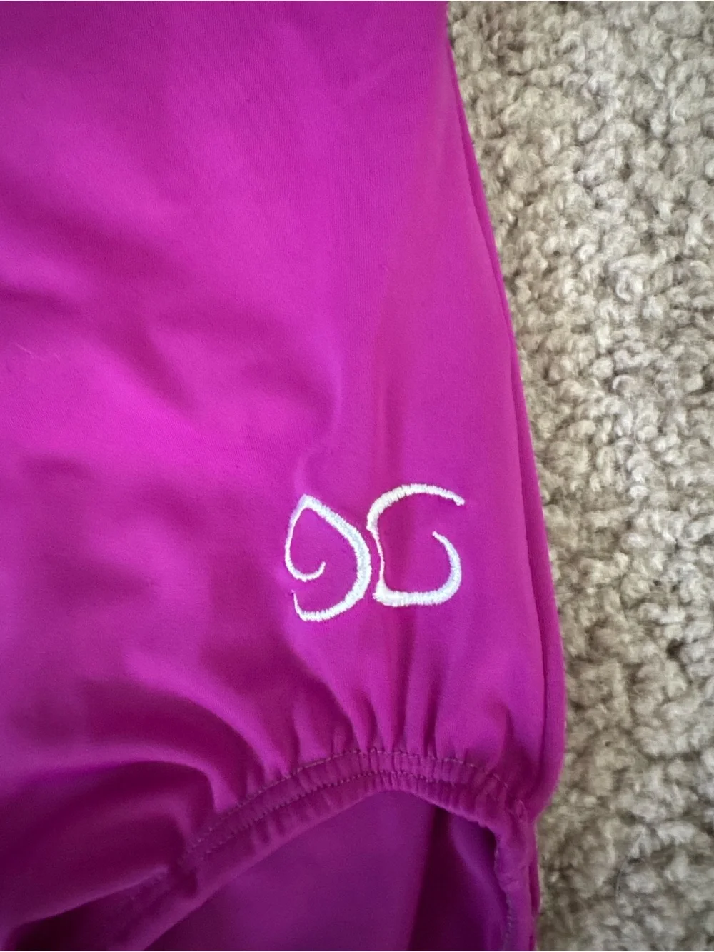 Gimnastics Leotard Girls Magenta & Neon Pink Active Leotard